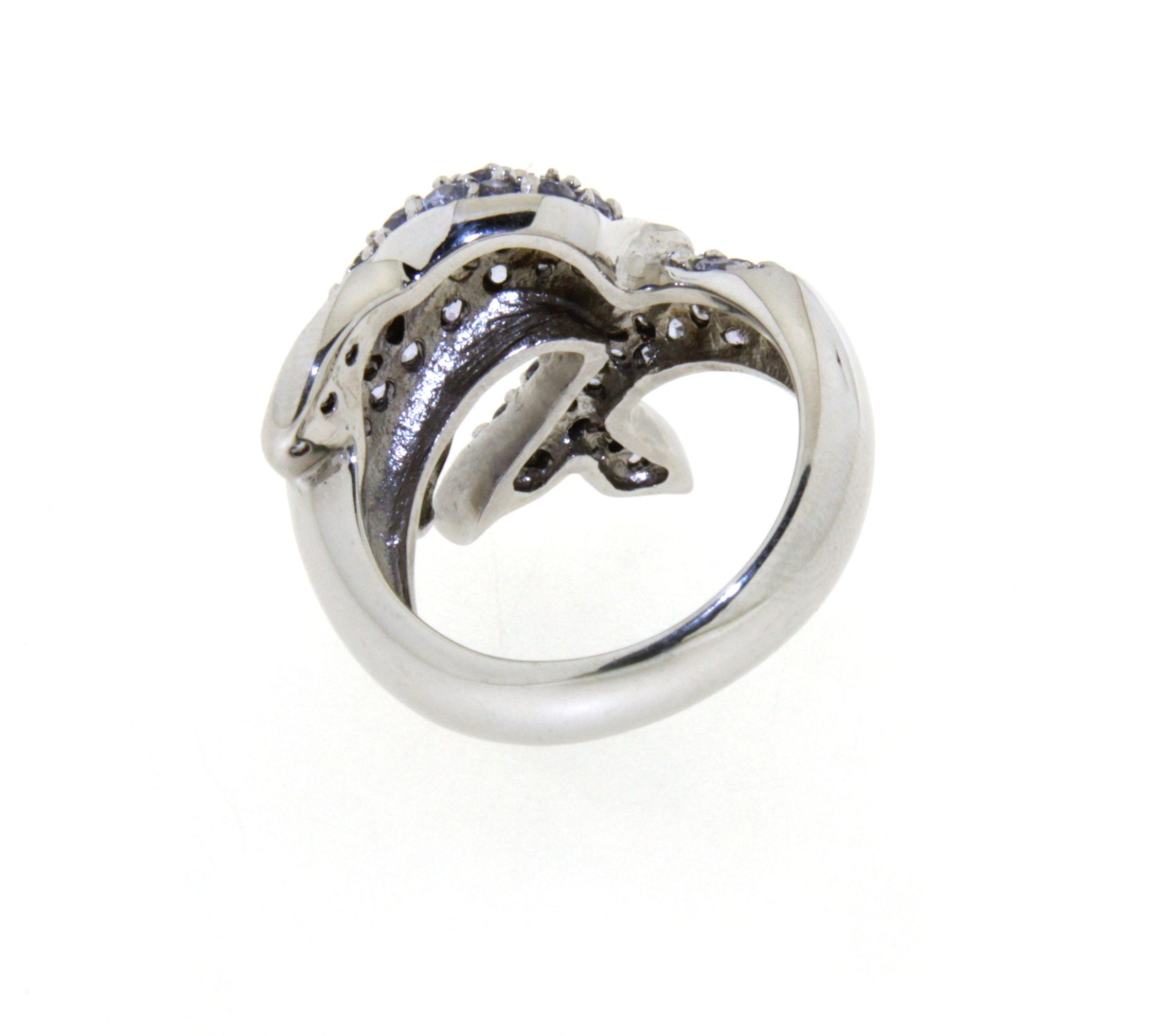 Delfin Ring mit Tansanit 
