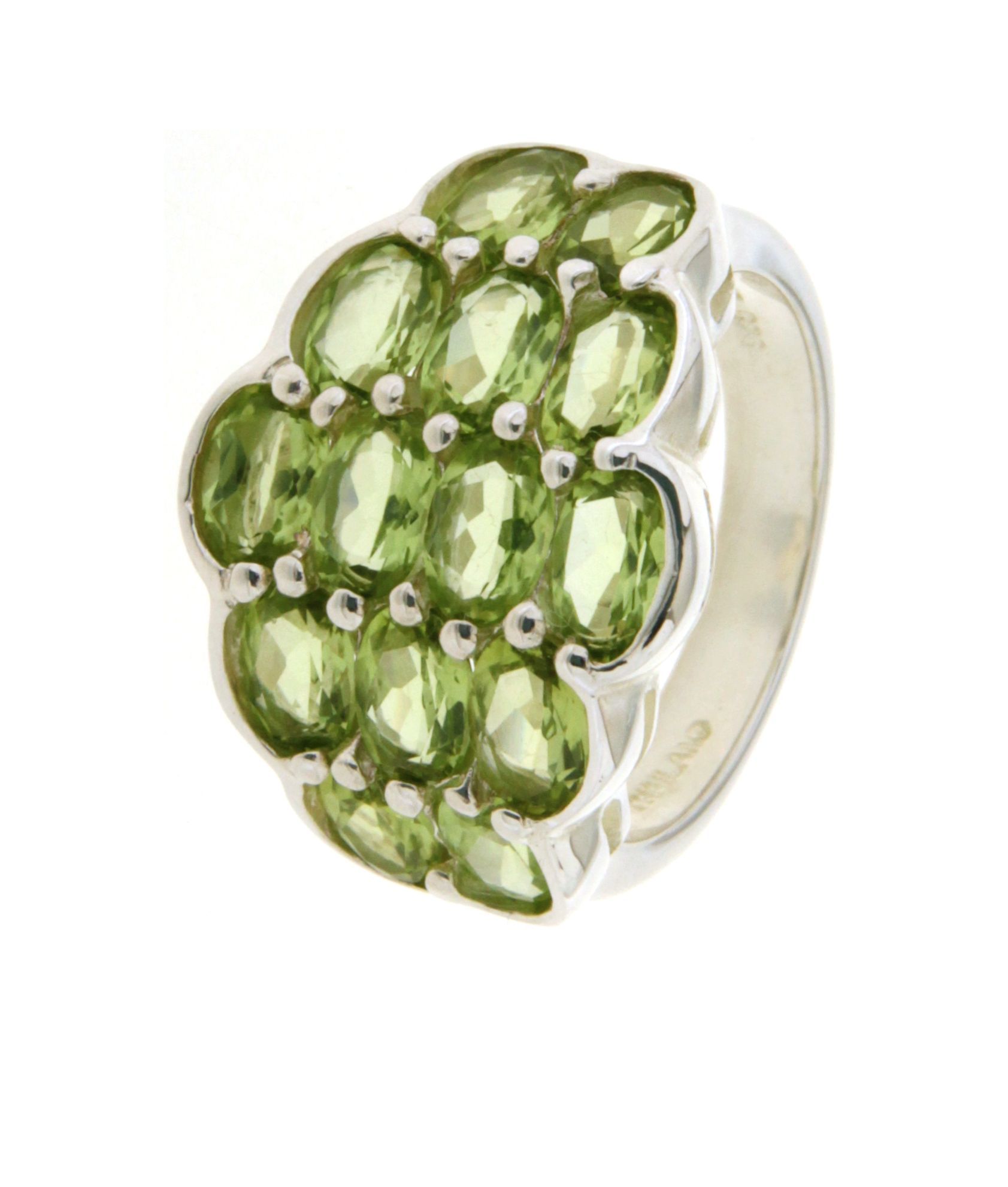 Ring mit echtem Peridot