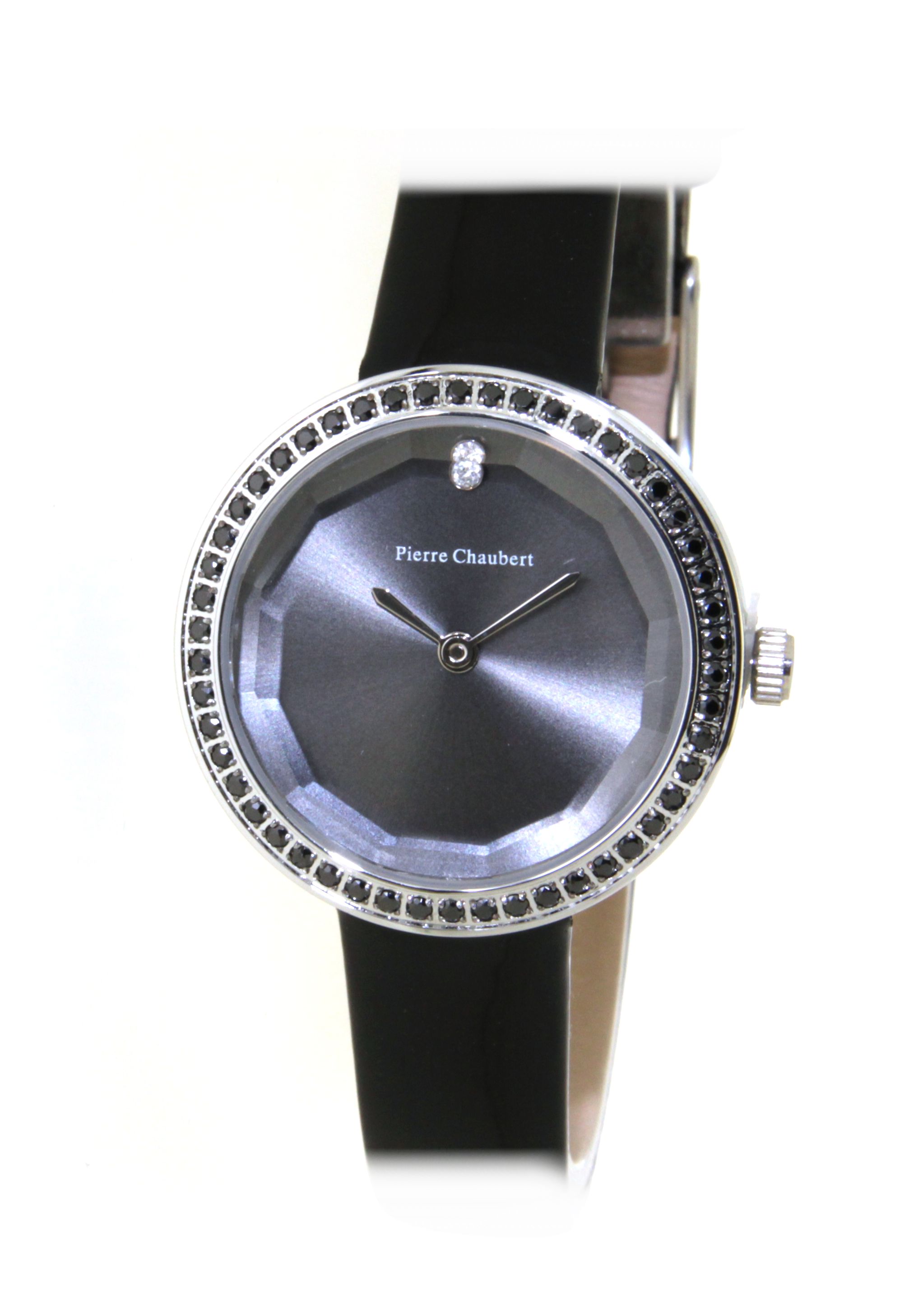  Damenuhr Pierre Chaubert mit Diamant 