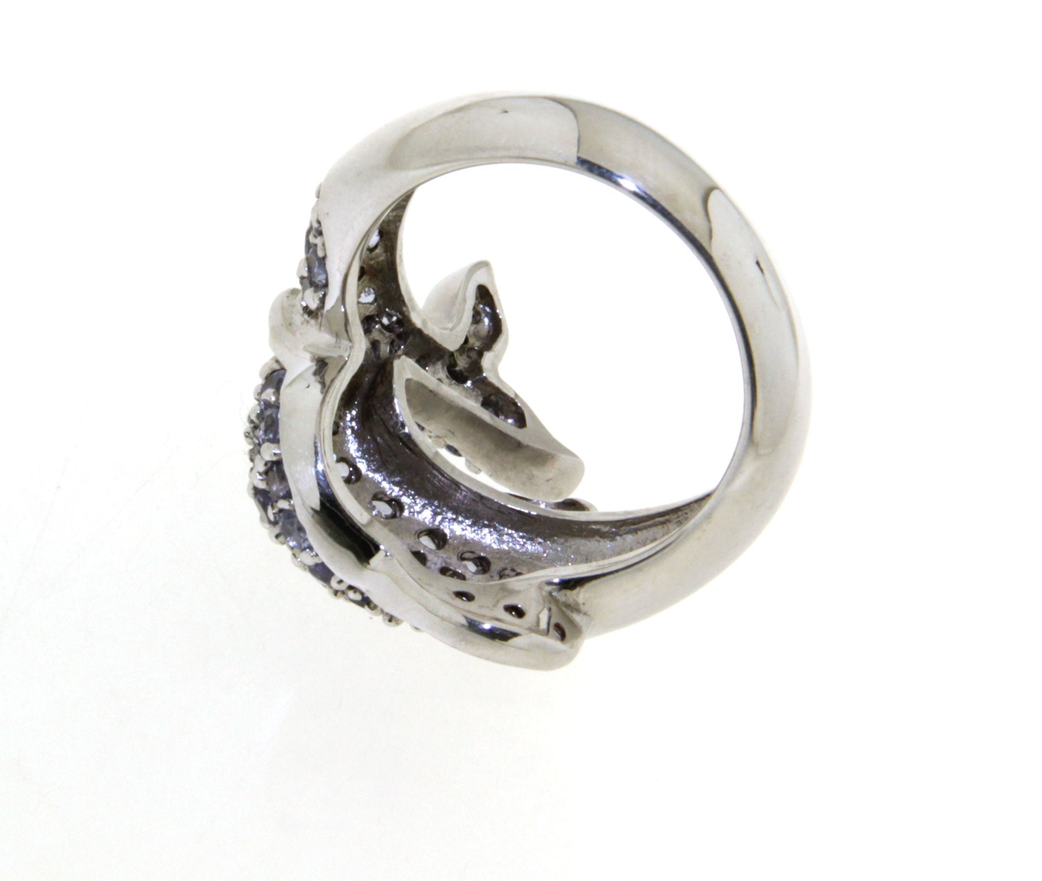 Delfin Ring mit Tansanit 