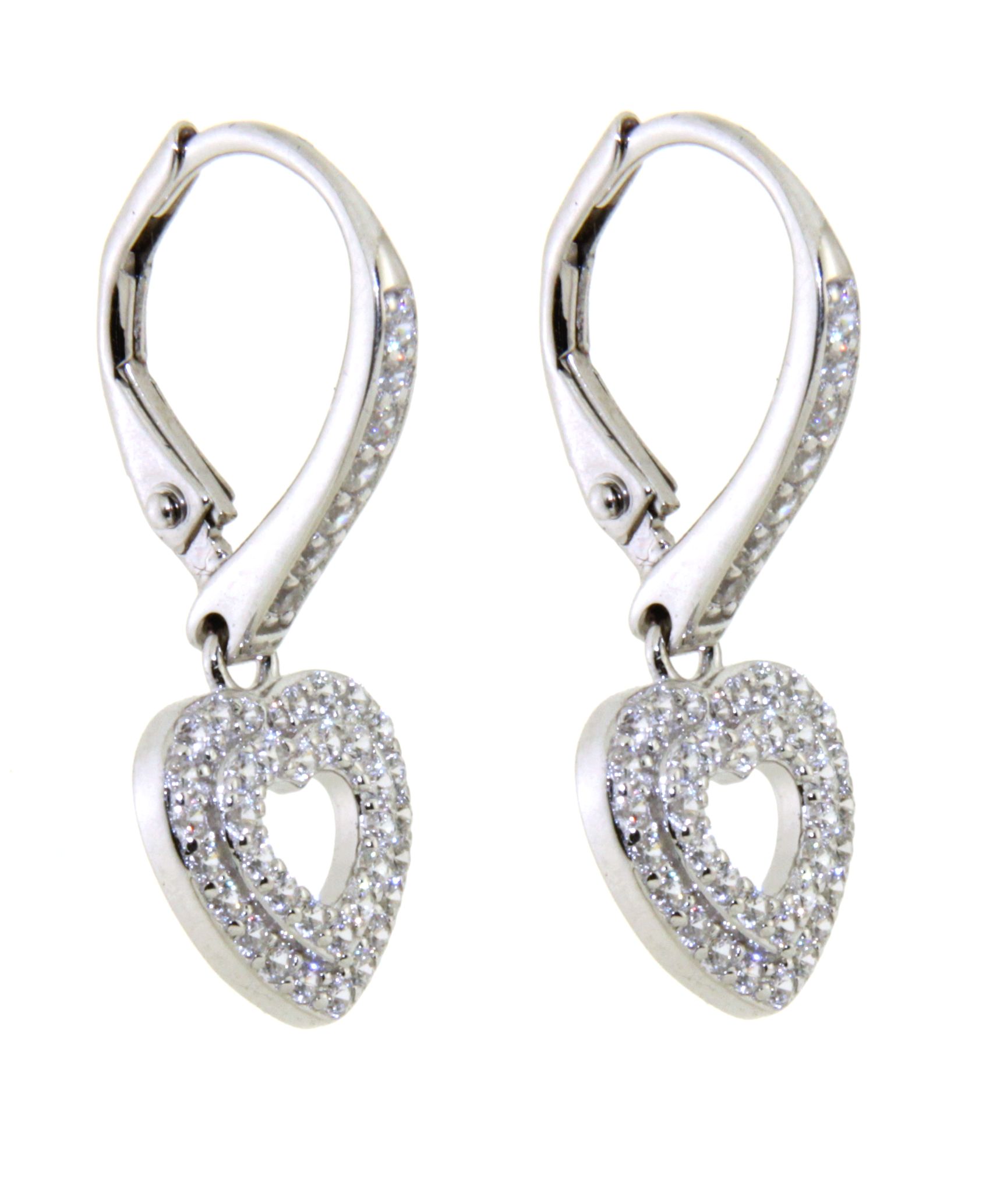 Elegante Ohrringe mit  Herz
