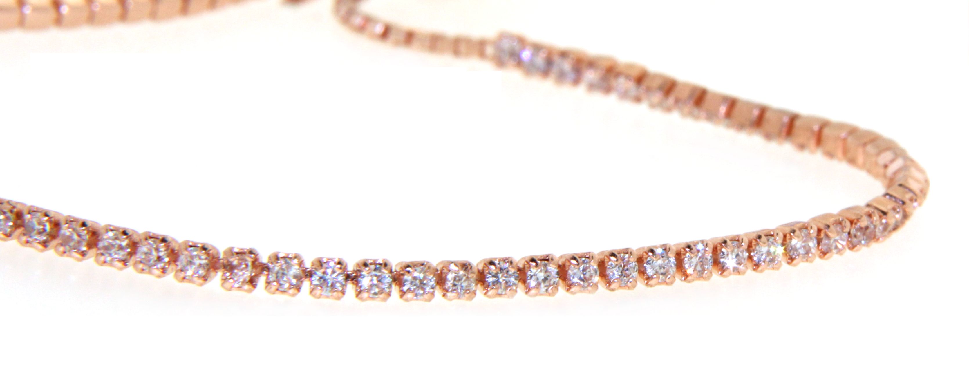 Armband rundherum mit Zirkonia besetzt