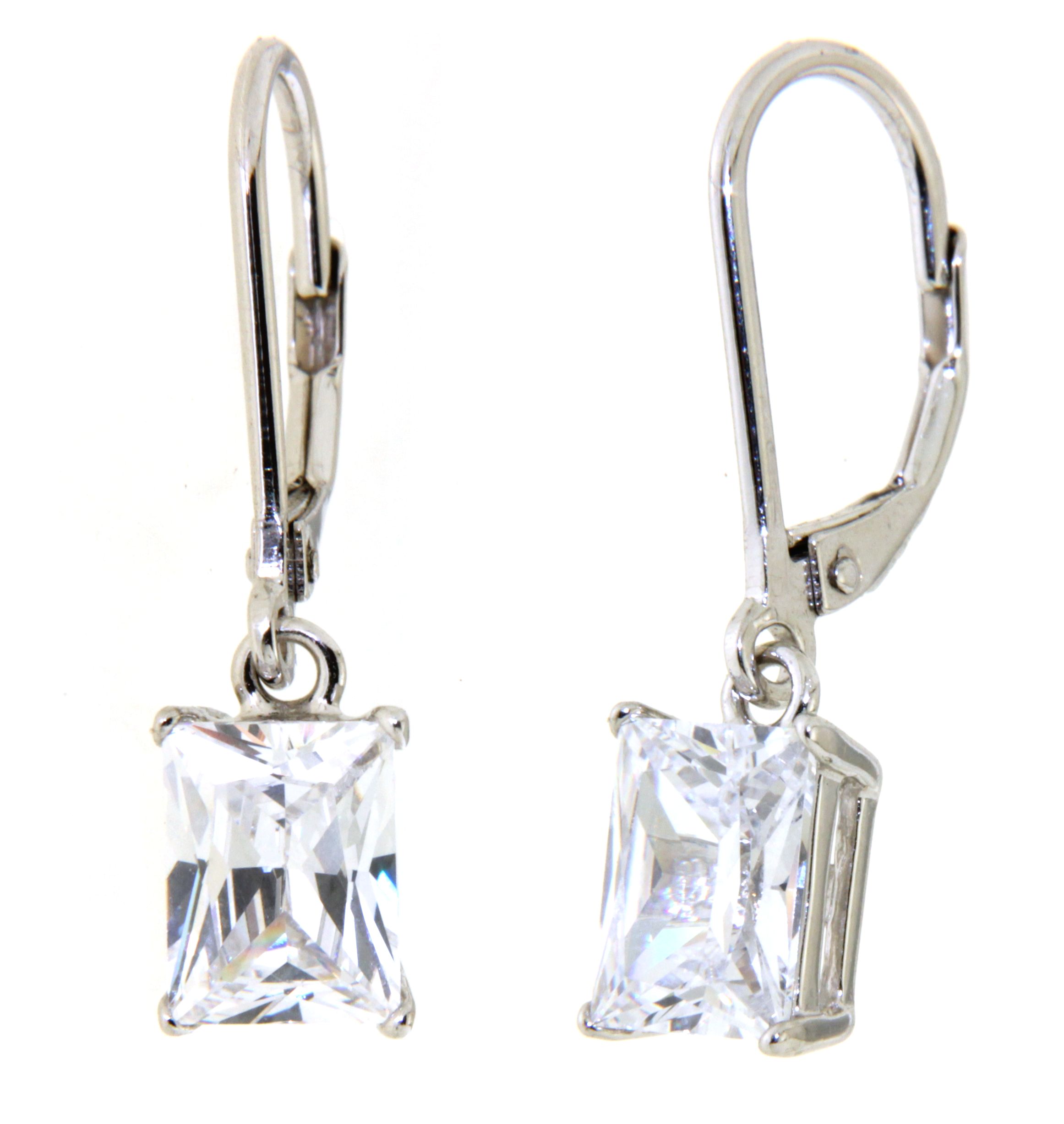 Silber Ohrringe mit Anhänger